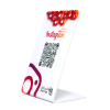 ZStand Instagram Follow | NFC & QR Code | White Matte PVC