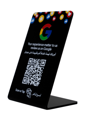 ZStand Smart Reviews | NFC & QR Code | Black Matte PVC