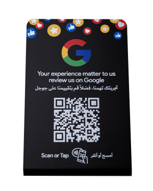 ZStand Smart Reviews | NFC & QR Code | Black Matte PVC